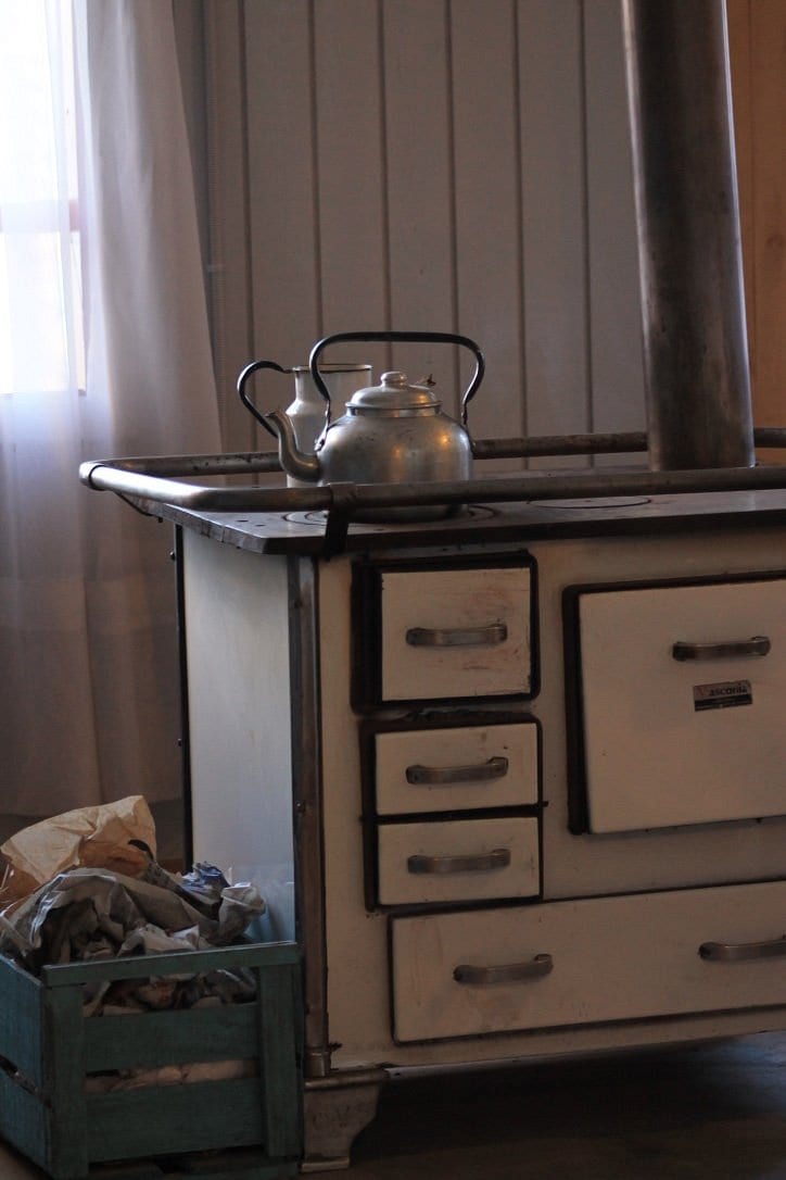 Cocina a leña